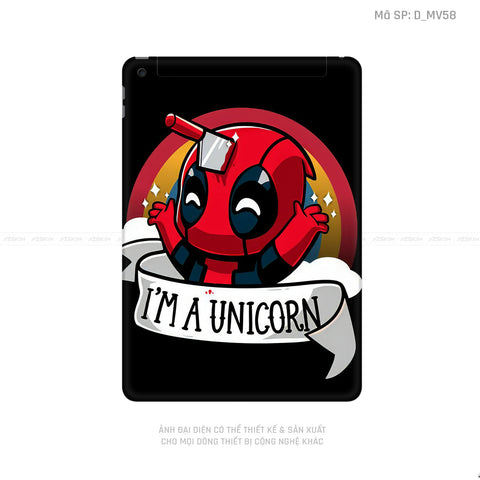 Dán Skin IPad Gen Series Hình Deadpool | Click Chọn Mẫu