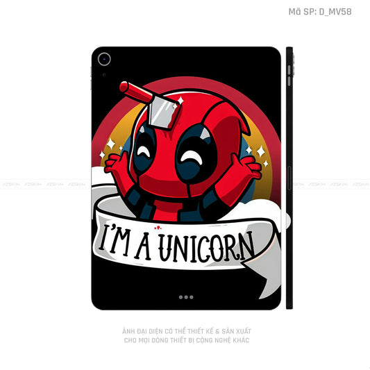 Dán Skin IPad Mini Series Hình Marvel Deadpool | D_MV58