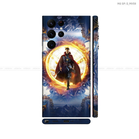 Dán Skin Galaxy S22 Series Hình Doctor Strange | D_MV59