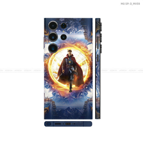 Dán Skin Galaxy S23 Series Hình Doctor Strange  | D_MV59