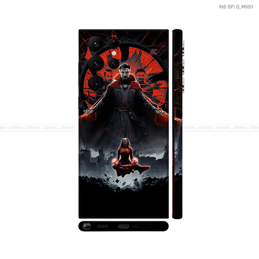 Dán Skin Galaxy S22 Series Hình Doctor Strange | D_MV61