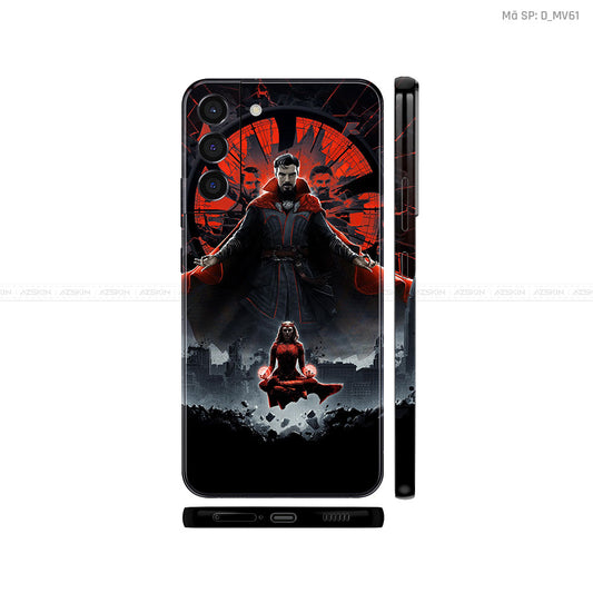 Dán Skin Galaxy S22 Series Hình Doctor Strange | D_MV61