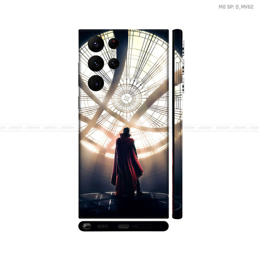 Dán Skin Galaxy S22 Series Hình Doctor Strange | D_MV62