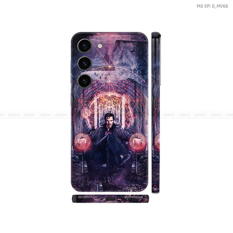 Dán Skin Galaxy S23 Series Hình Doctor Strange  | D_MV66