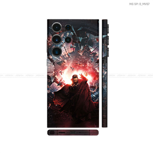 Dán Skin Galaxy S23 Series Hình Doctor Strange  | D_MV67