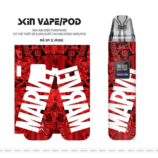 Dán Skin Pod Hình Marvel | D_MV68