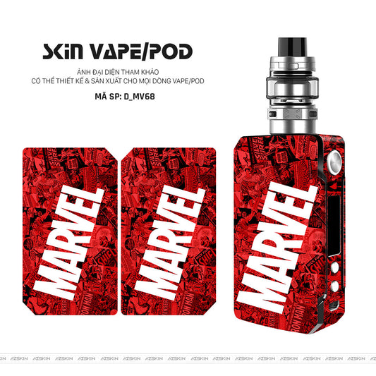Dán Skin Vape Hình Marvel | D_MV68