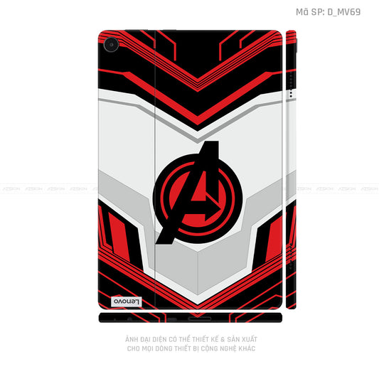 Dán Skin Máy Tính Bảng Lenovo Pad Series Hình Marvel | D_MV69