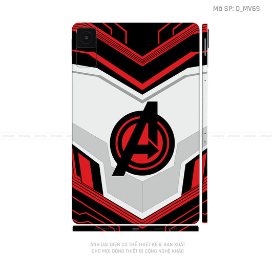 Dán Skin Máy Tính Bảng Xiaomi Mipad Hình Marvel | D_MV69