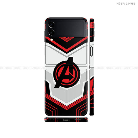 Dán Skin Galaxy Zflip4 Hình Marvel | D_MV69