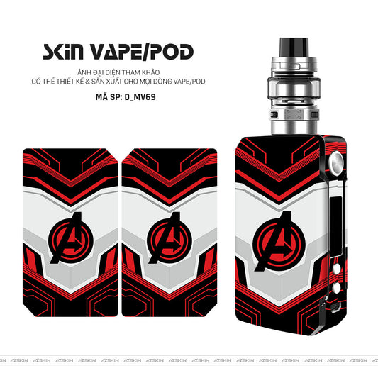 Dán Skin Vape Hình Marvel | D_MV69