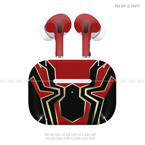 Dán Skin Airpod Pro/ Pro 2 Hình Spiderman | D_MV71