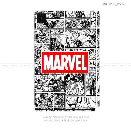 Dán Skin Máy Tính Bảng Xiaomi Mipad Hình Marvel | D_MV72