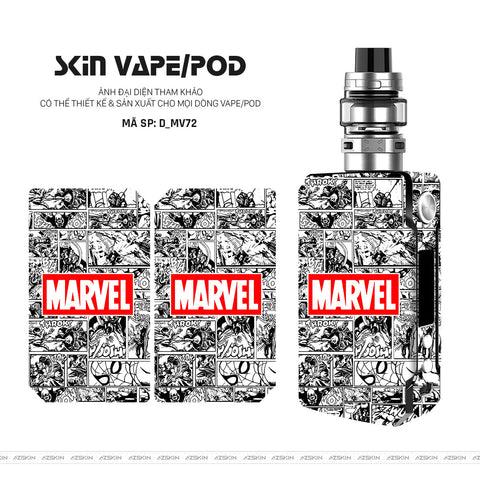 Dán Skin Vape Hình Marvel | D_MV72