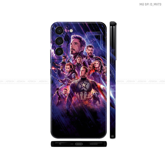Dán Skin Galaxy S22 Series Hình Marvel | D_MV73