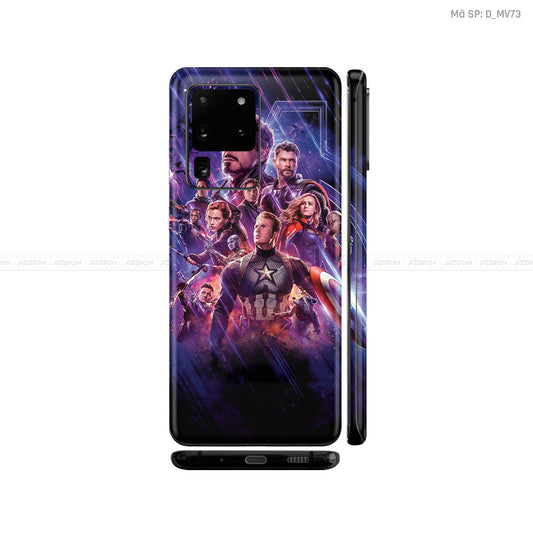 Dán Skin Galaxy S20 Series Hình Marvel Avengers | D_MV73