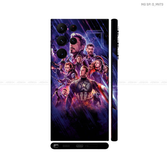 Dán Skin Galaxy S22 Series Hình Marvel | D_MV73