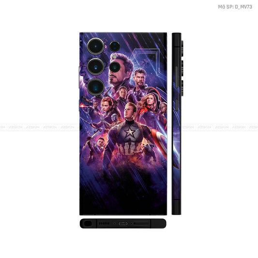 Dán Skin Galaxy S23 Series Hình Marvel  | D_MV73