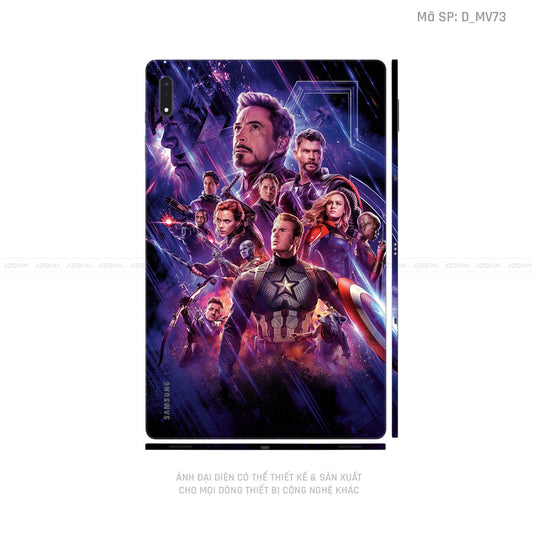 Dán Skin Galaxy Tab S9 Series Hình Marvel | D_MV73