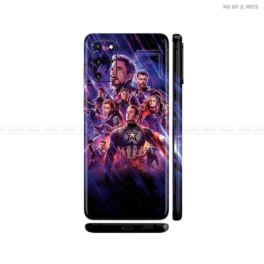 Dán Skin Galaxy S20 Series Hình Marvel Avengers | D_MV73