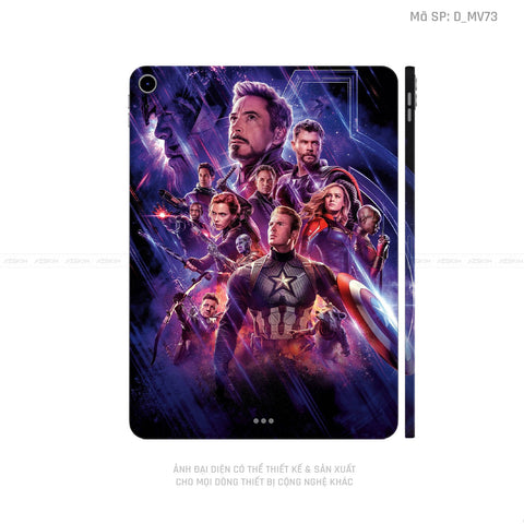 Dán Skin IPad Mini Series Hình Marvel | D_MV73