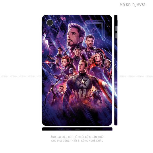 Dán Skin Máy Tính Bảng Oppo Pad Series Hình Marvel | D_MV73