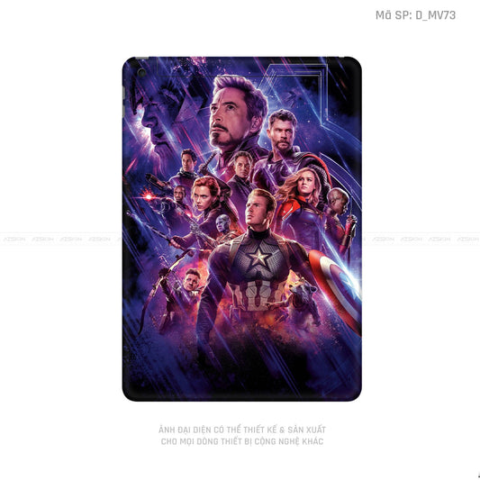 Dán Skin IPad Gen Series Hình Marvel | D_MV73