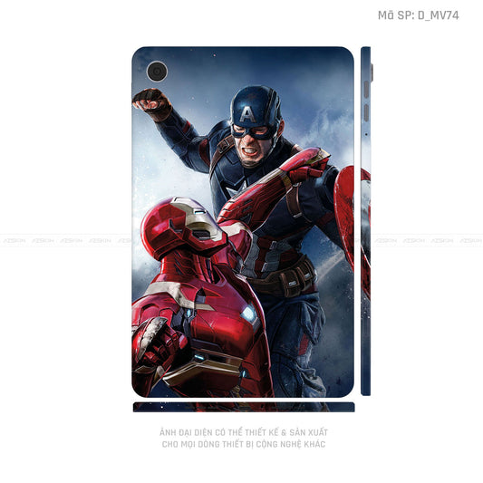 Dán Skin Máy Tính Bảng Oppo Pad Series Hình Marvel | D_MV74