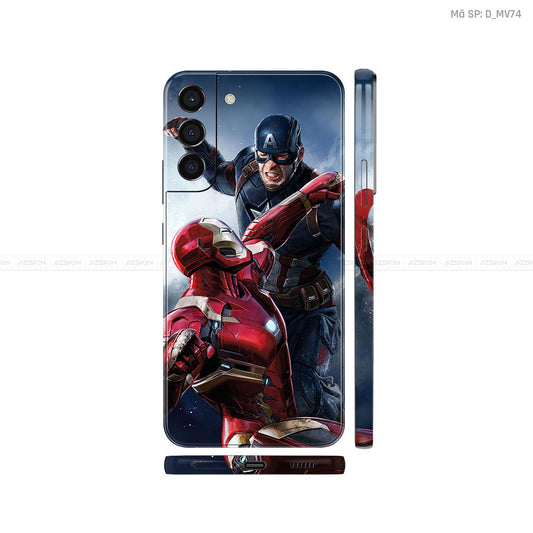 Dán Skin Galaxy S22 Series Hình Marvel | D_MV74