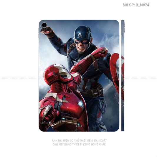 Dán Skin IPad Mini Series Hình Marvel | D_MV74