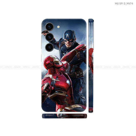 Dán Skin Galaxy S23 Series Hình Marvel  | D_MV74