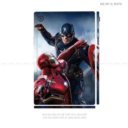 Dán Skin Galaxy Tab A Series Hình Marvel | D_MV74