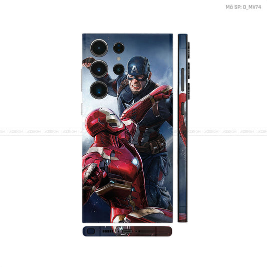 Dán Skin Galaxy S23 Series Hình Marvel  | D_MV74