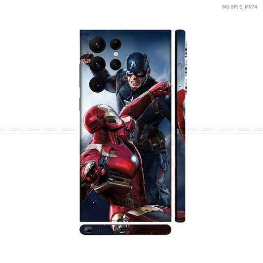 Dán Skin Galaxy S22 Series Hình Marvel | D_MV74