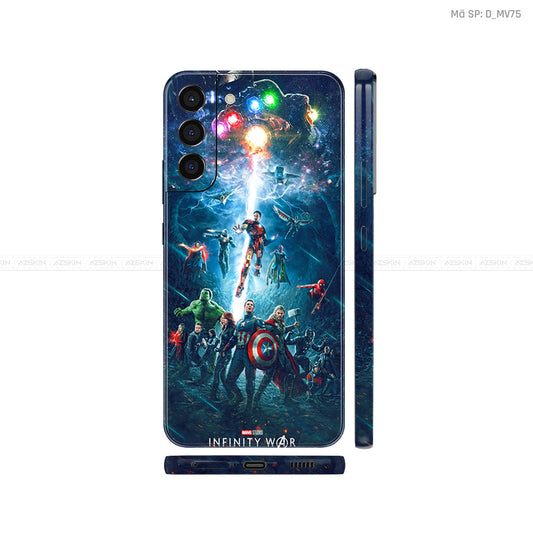 Dán Skin Galaxy S22 Series Hình Marvel | D_MV75