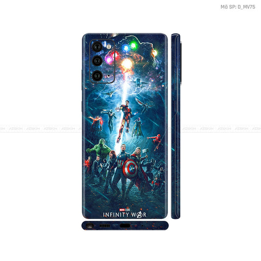 Dán Skin Galaxy Note 20 Series Hình Marvel | D_MV75