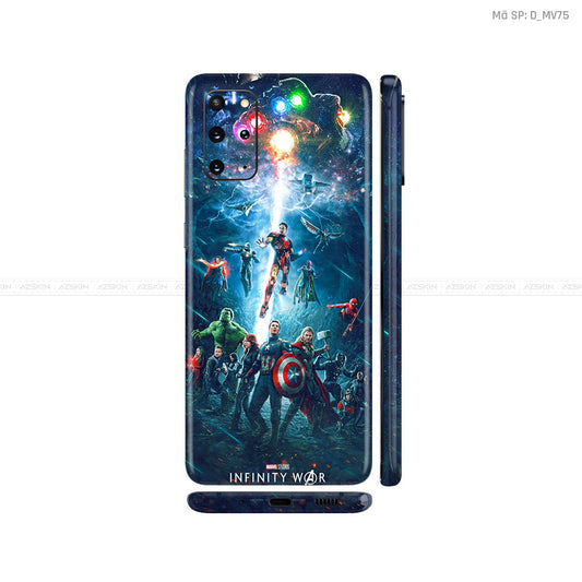Dán Skin Galaxy S20 Series Hình Marvel Avengers | D_MV75