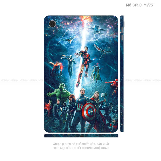 Dán Skin Máy Tính Bảng Oppo Pad Series Hình Marvel | D_MV75