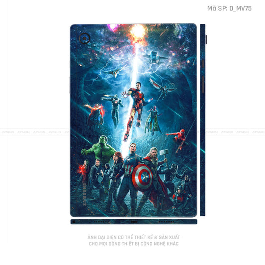Dán Skin Galaxy Tab A Series Hình Marvel | D_MV75