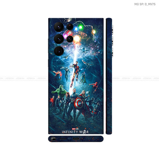 Dán Skin Galaxy S22 Series Hình Marvel | D_MV75