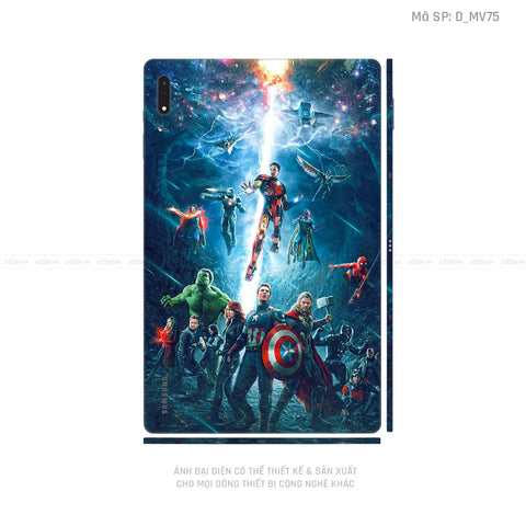 Dán Skin Galaxy Tab S9 Series Hình Marvel | D_MV75