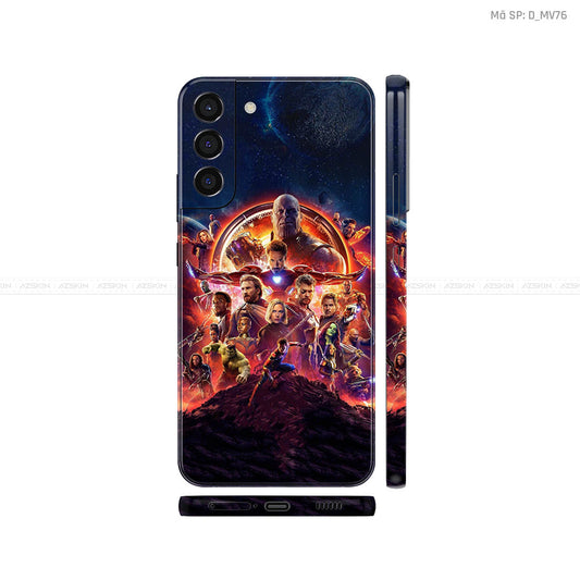 Dán Skin Galaxy S22 Series Hình Marvel | D_MV76