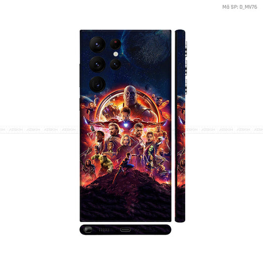 Dán Skin Galaxy S22 Series Hình Marvel | D_MV76