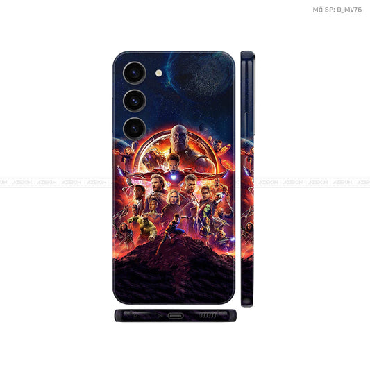 Dán Skin Galaxy S23 Series Hình Marvel  | D_MV76