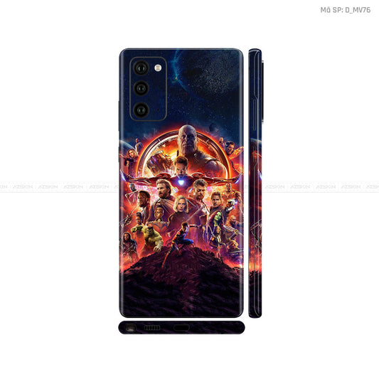 Dán Skin Galaxy Note 20 Series Hình Marvel | D_MV76