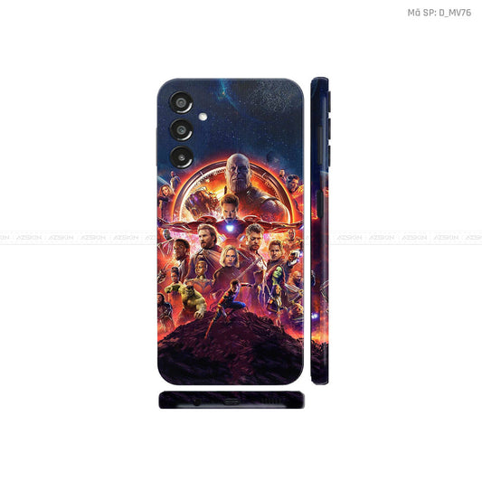 Dán Skin Samsung A Series Hình Marvel | D_MV76