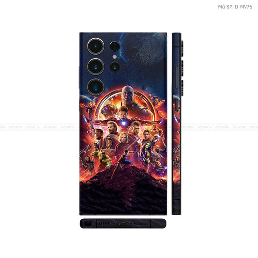 Dán Skin Galaxy S23 Series Hình Marvel  | D_MV76