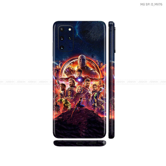 Dán Skin Galaxy S20 Series Hình Marvel Avengers | D_MV76