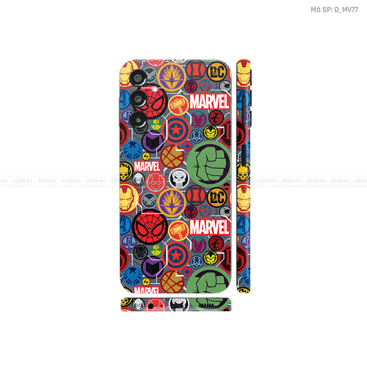 Dán Skin Samsung A Series Hình Marvel | D_MV77
