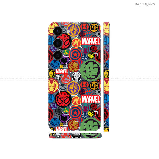 Dán Skin Galaxy S23 Series Hình Sticker Marvel  | D_MV77